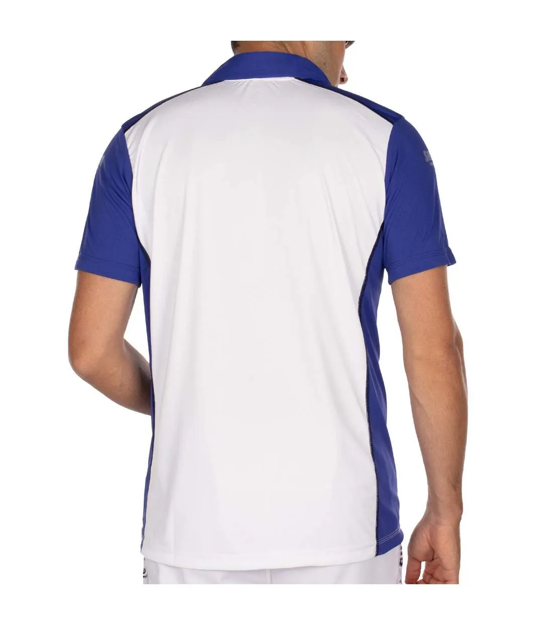 Polo de sport zippé BICOLORE