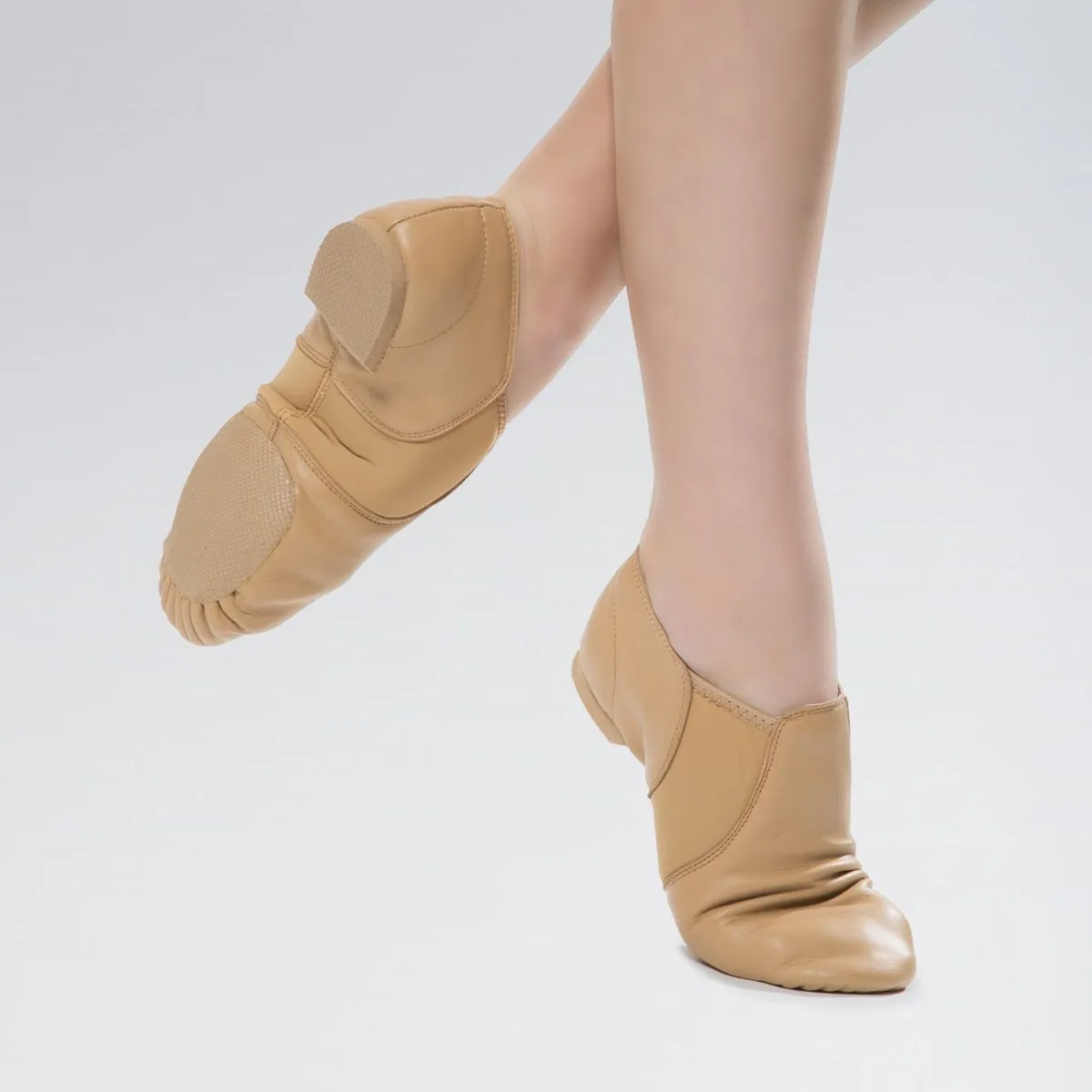 Revolution Bottes de Jazz en Cuir Stretch