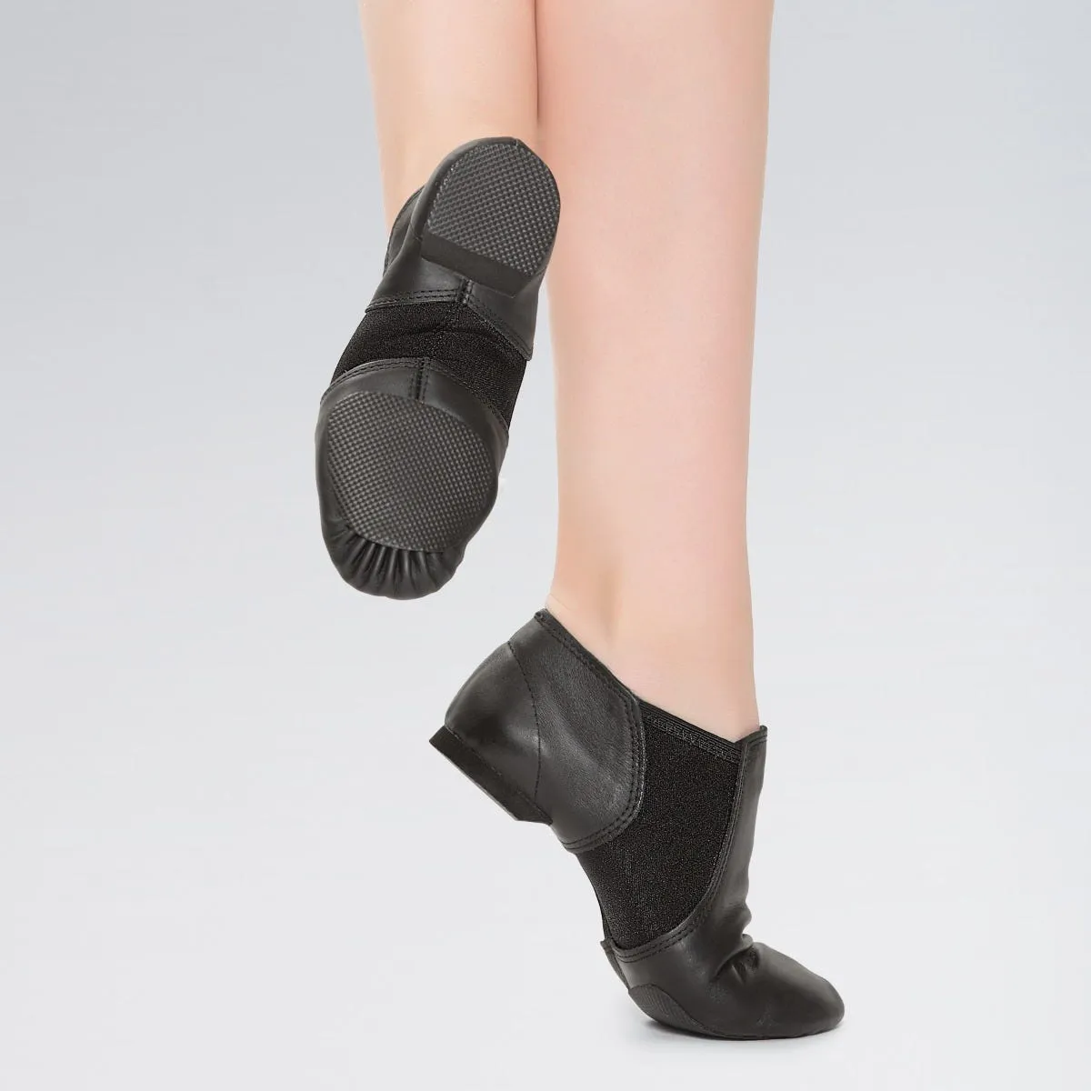 Revolution Bottes de Jazz en Cuir Stretch