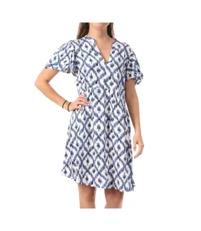 Robe Bleu à motifs Femme  JDY Starr Life