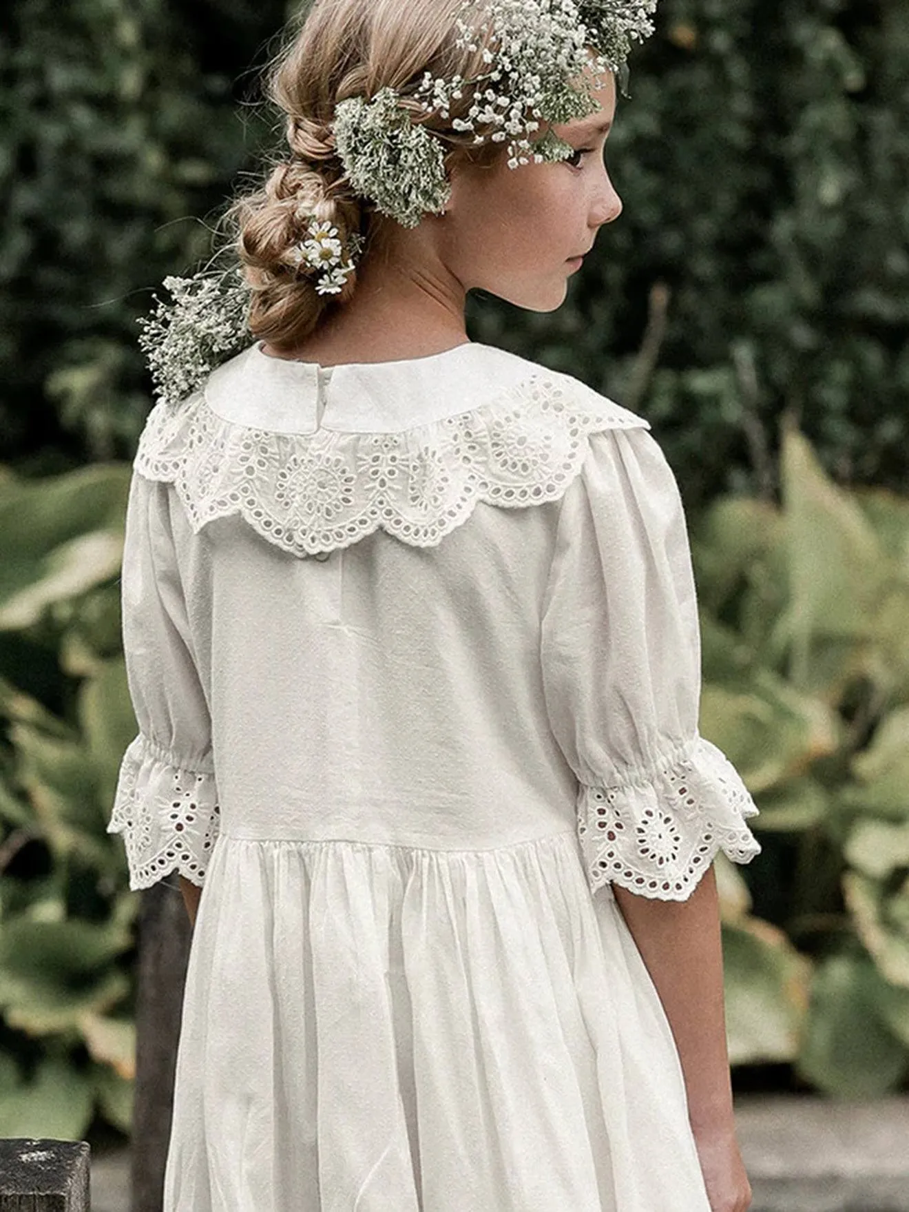 Robe de cérémonie Adeline fille CYRILLUS blanc - Cyrillus