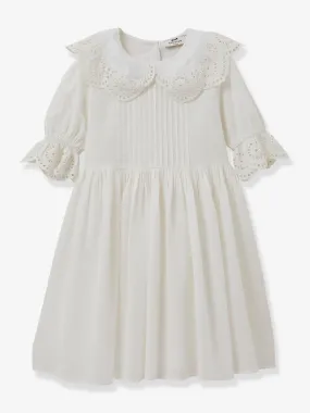 Robe de cérémonie Adeline fille CYRILLUS blanc - Cyrillus