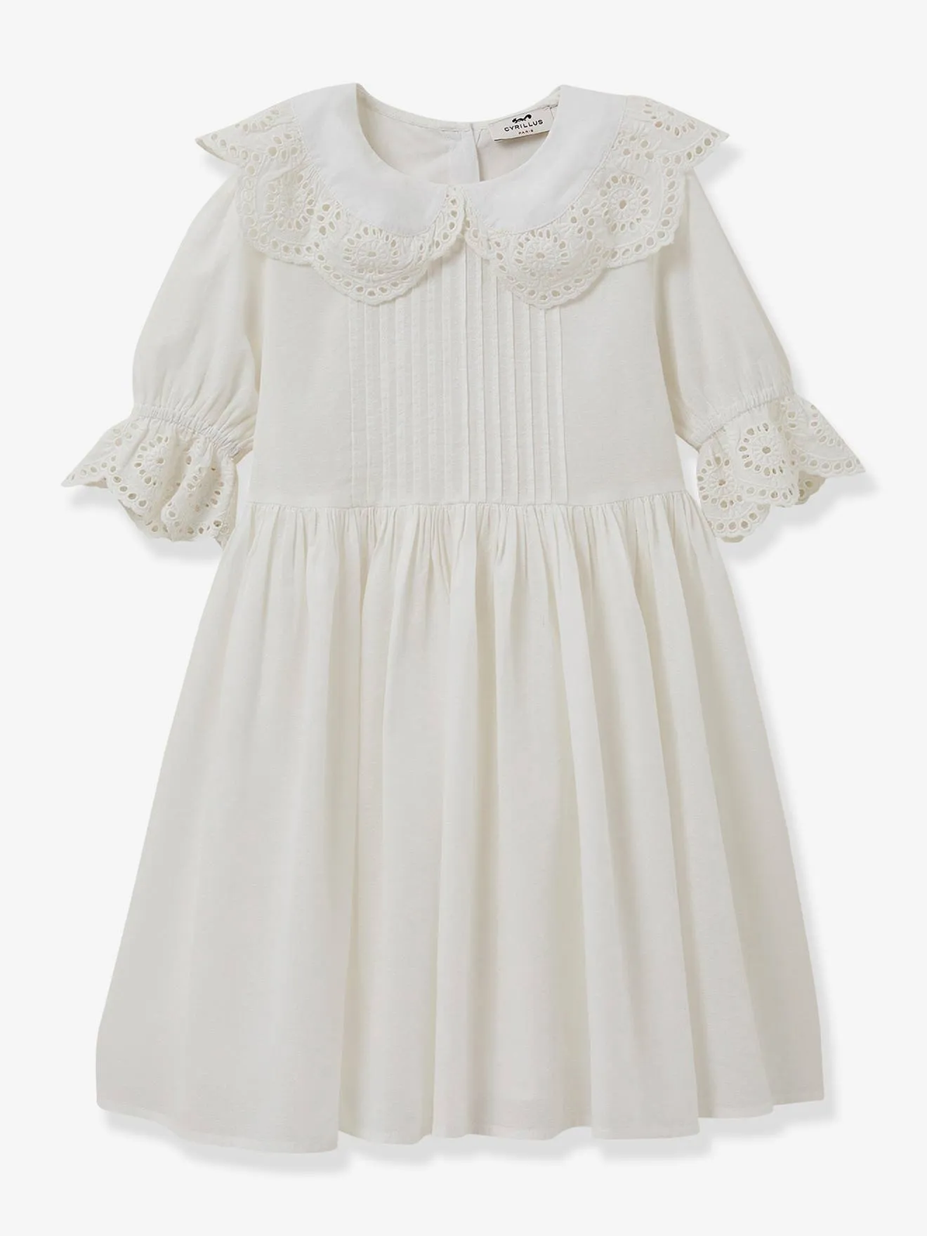 Robe de cérémonie Adeline fille CYRILLUS blanc - Cyrillus