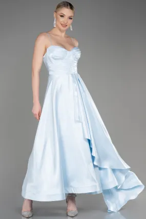 Robe de Cérémonie Midi Bleu clair ABK2063