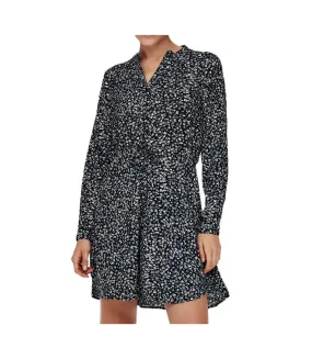 Robe Grise à Motifs Femme Only Cory