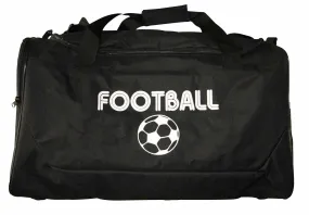 Sac de sport - 46L - FOOTBALL - noir 