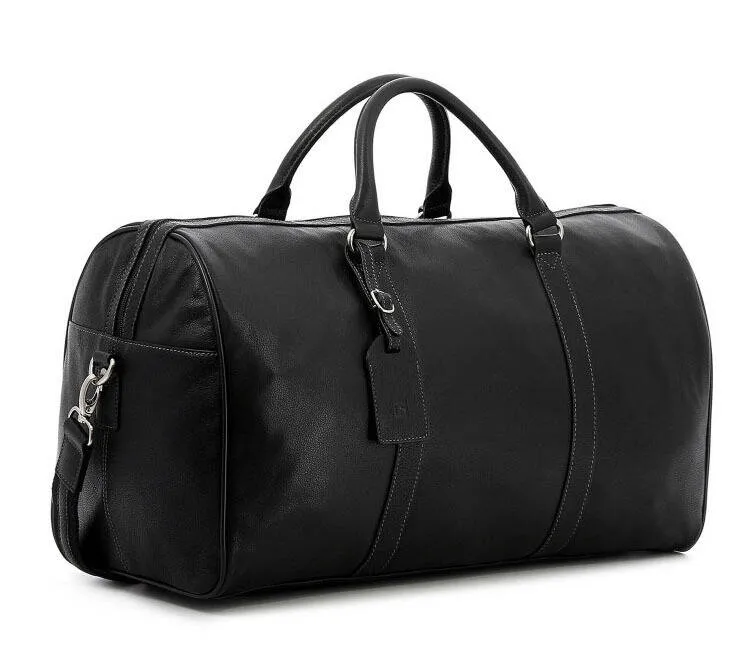 Sac de voyage cuir vachette noir