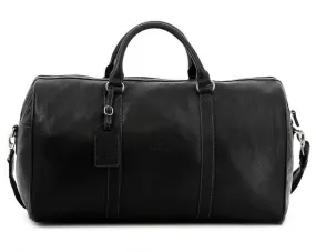 Sac de voyage cuir vachette noir