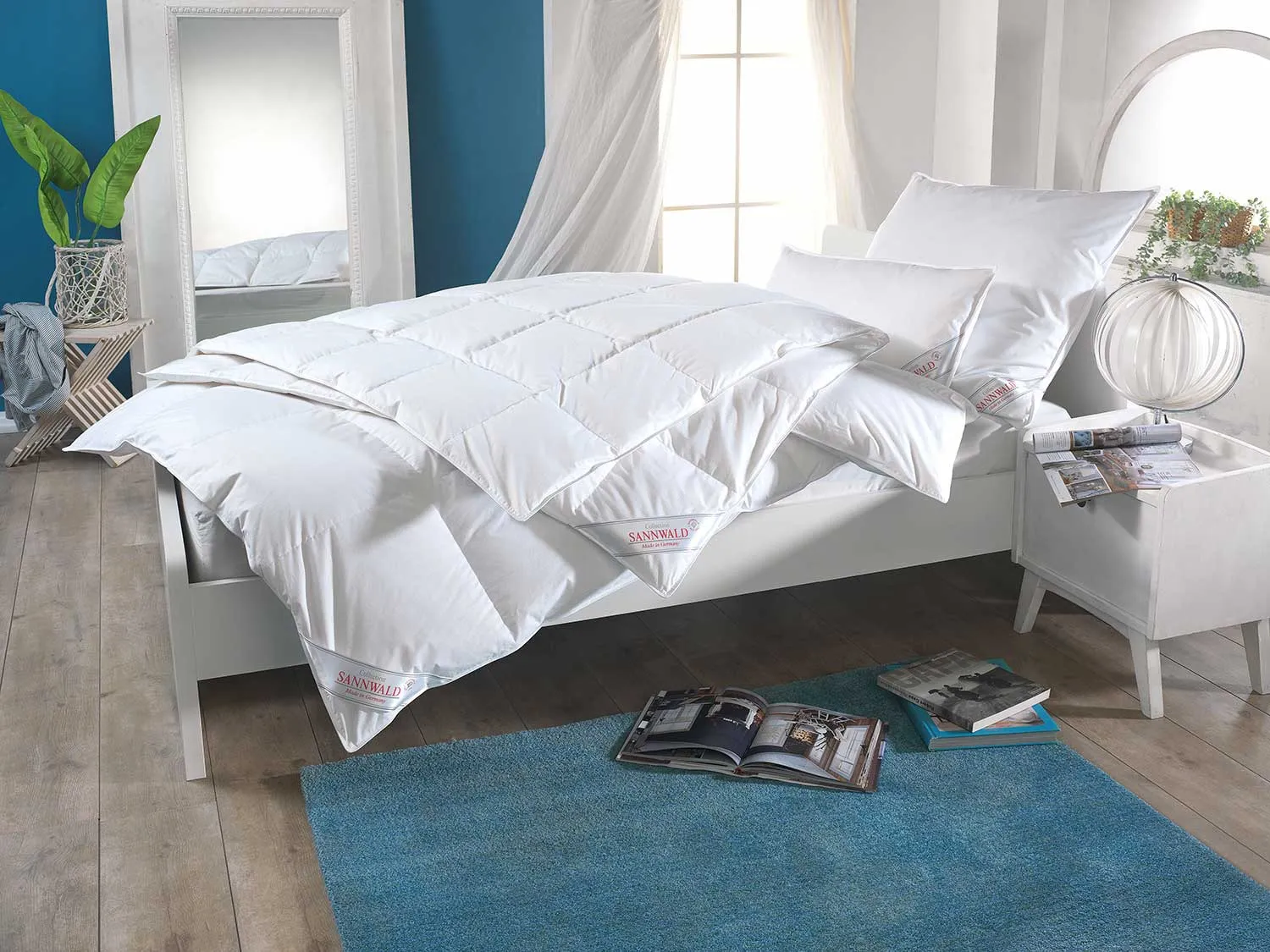 Sannwald Oreiller en plumes et duvet Dream