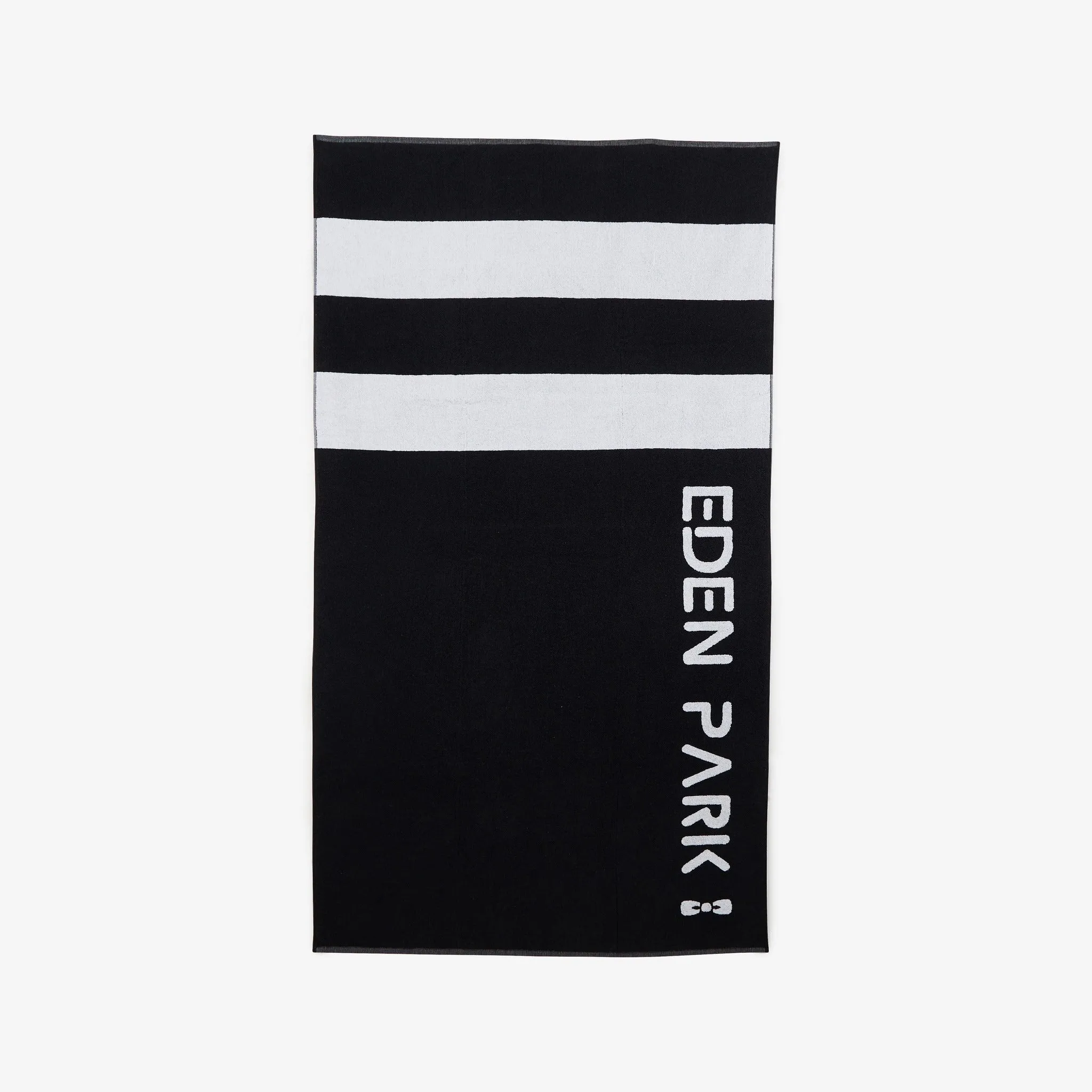 Serviette de sport color block blanc