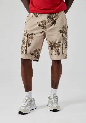 Short cargo beige Homme en 100% coton MARCO Floaop