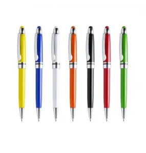 Stylet Bille Yeiman Coloris Jaune Bleu Blanc Orange Noir Rouge Vert 