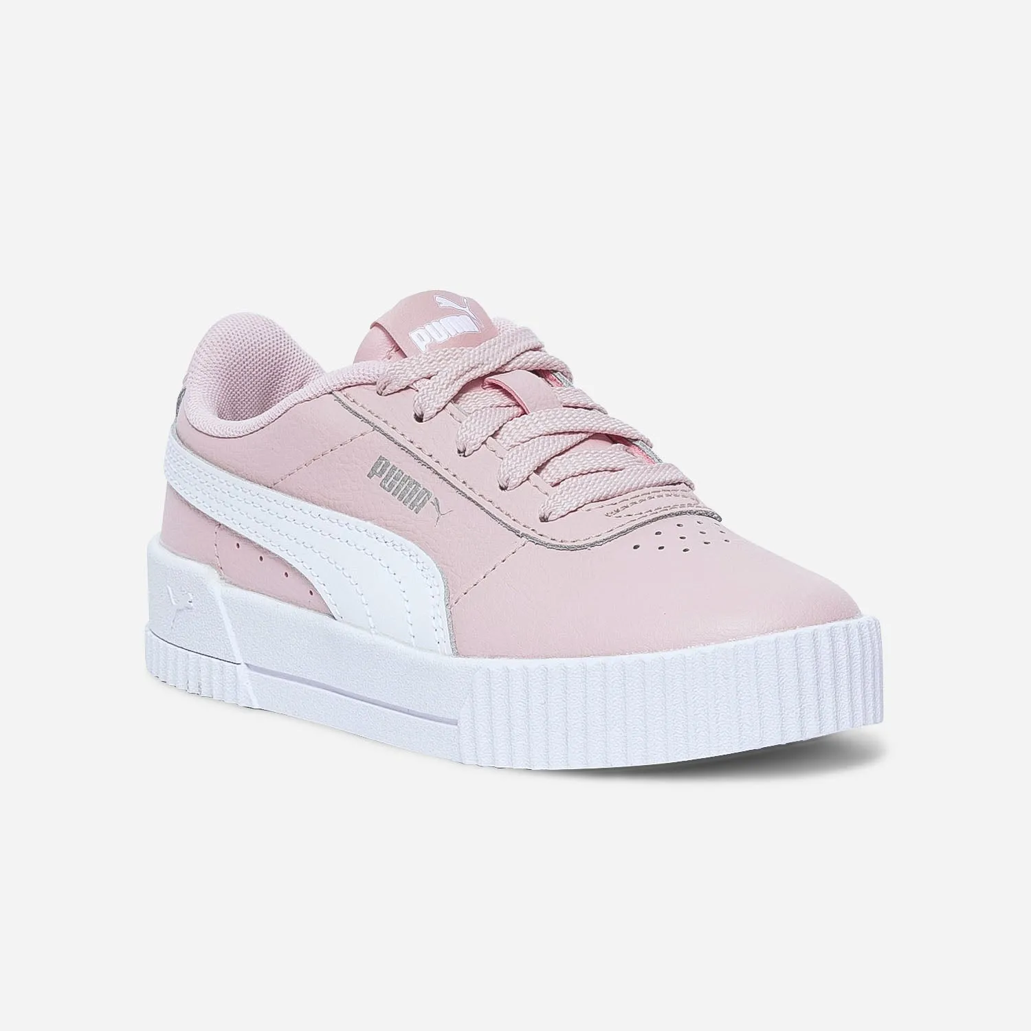 Tennis PUMA rose et blanche à semelle épaisse - Baskets Sport | ERAM